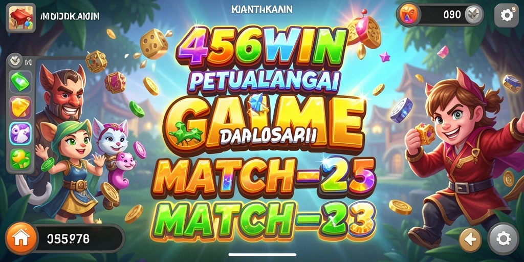 Tampilan gameplay 456WIN yang menawan dan penuh warna