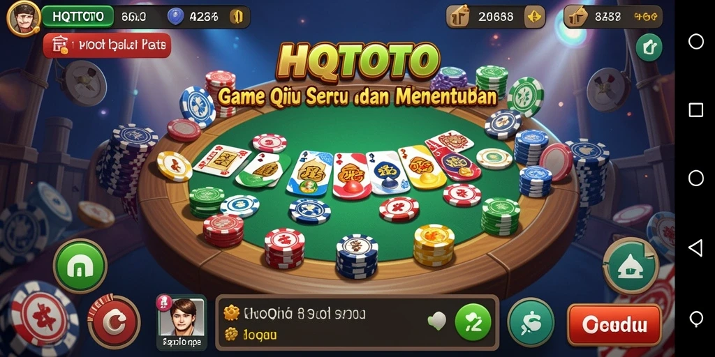 Gameplay seru HQTOTO yang menantang pemain QiuQiu.