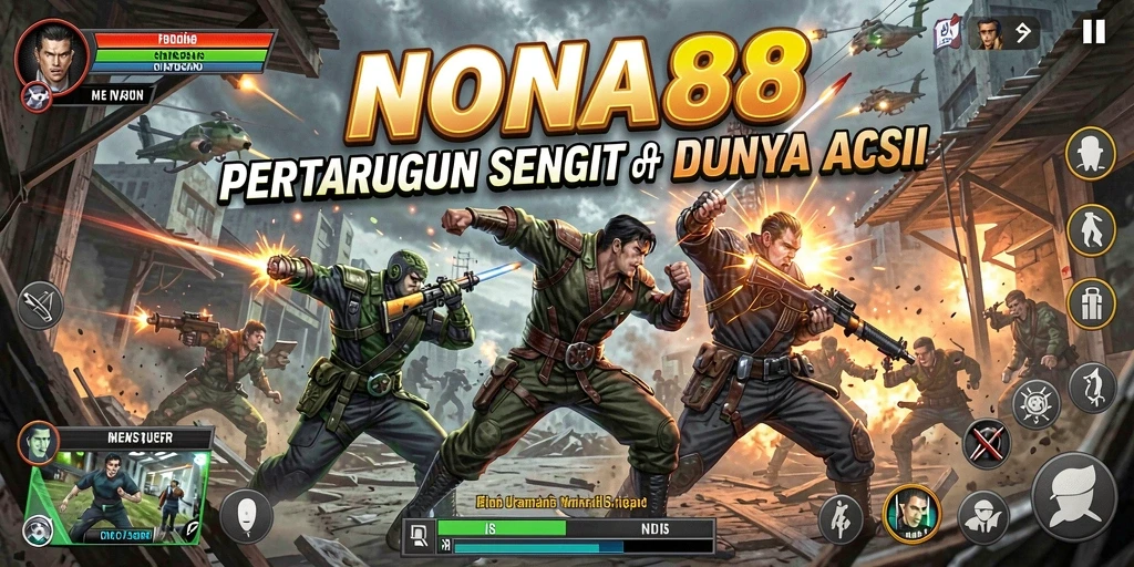 Tampilan gameplay aksi NONA88 yang seru dan mendebarkan.