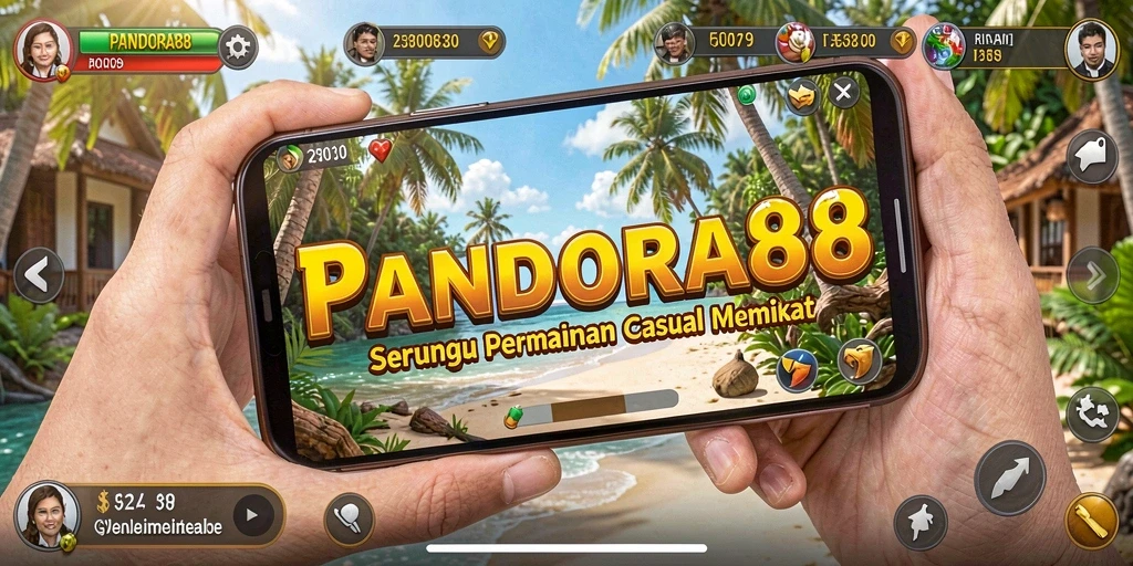 Menampilkan gameplay seru dan penuh warna dari PANDORA88.