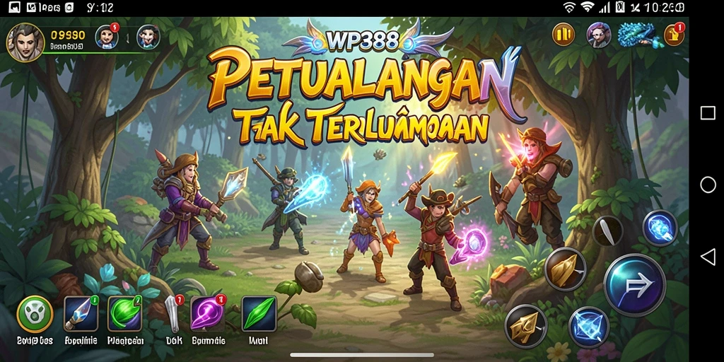 Tangkapan layar gameplay WP888 menunjukkan petualangan seru yang menanti.